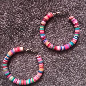 Colorful Hoop Earrings